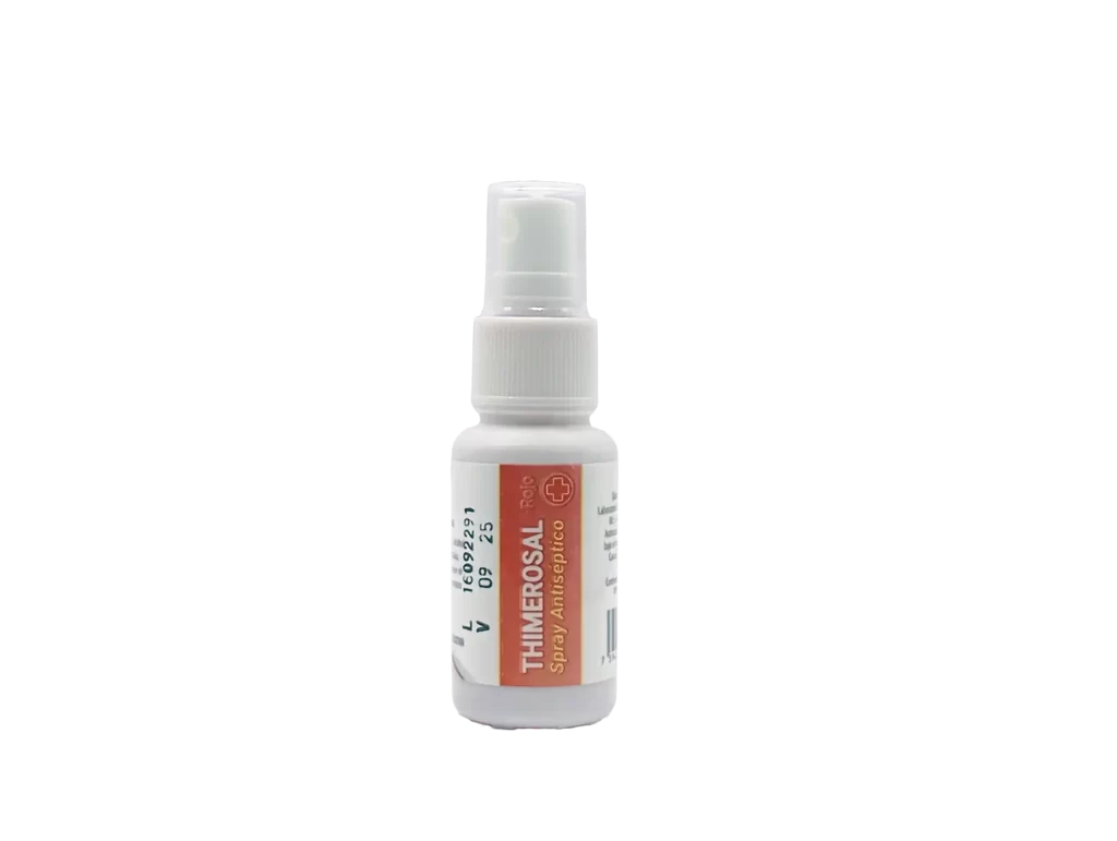 Thimerosal rojo