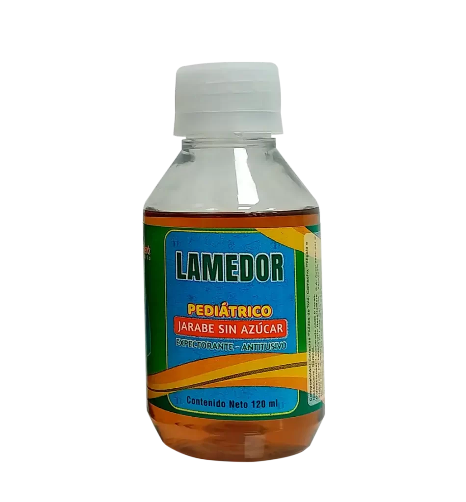 Jarabe Lamedor Sin Azucar Pediátrico