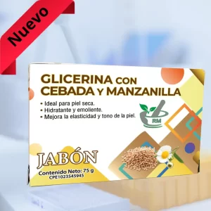 Jabón Cebada y Manzanilla