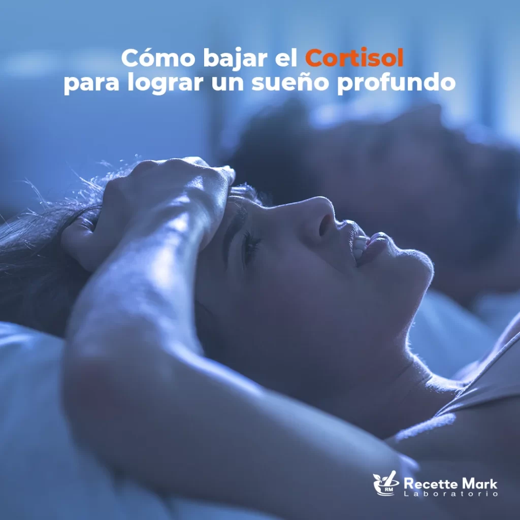 como bajar el cortisol antes de dormir