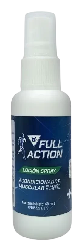 Full Action Loción Spray 60 ml, envase atomizador
